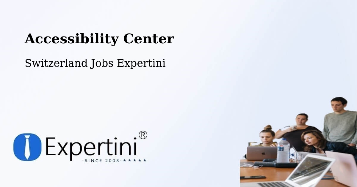Accessibility Statement – Vernier - Switzerland Jobs Expertini
