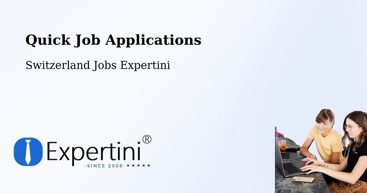 Quick Apply Feature – Vernier - Switzerland Jobs Expertini