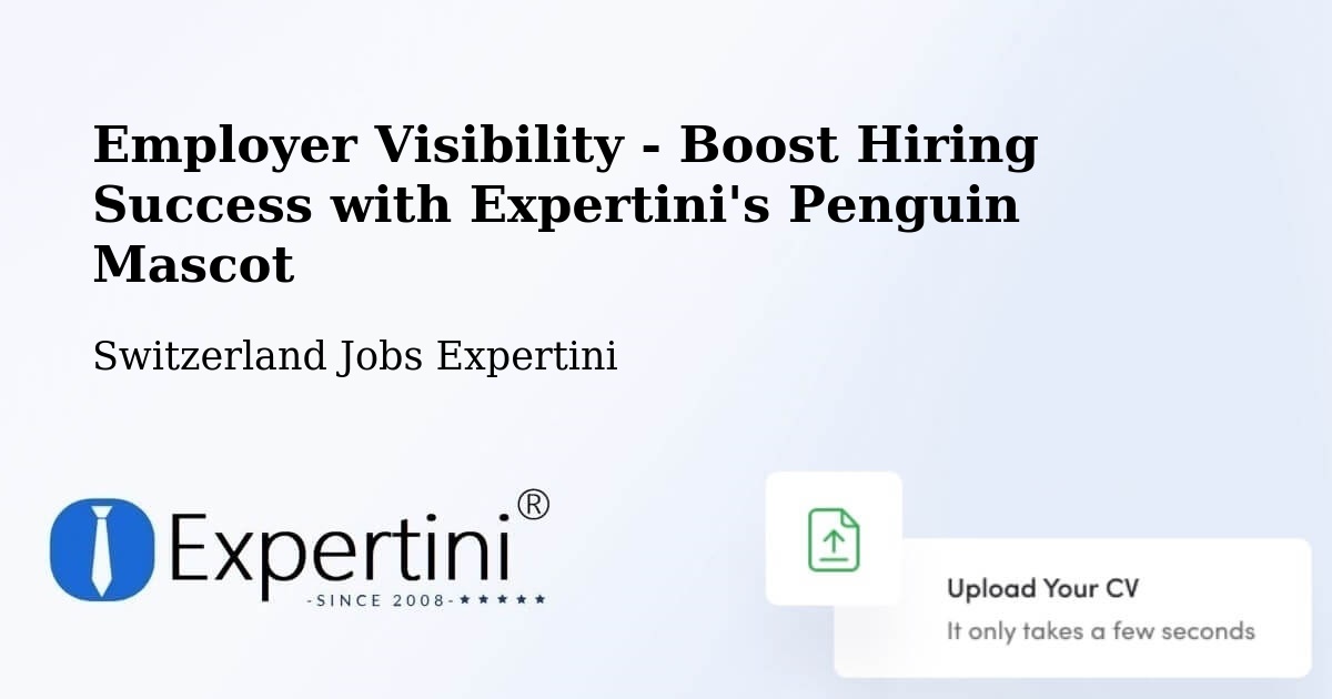 CV and Resume Visibility Optimization – Vernier - Switzerland Jobs Expertini